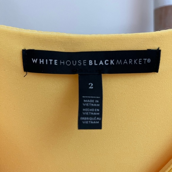 WHBM Yellow Maxi Dress - Picture 5 of 8